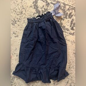 Crewcuts One Shoulder Ribbon Dress girls size 7